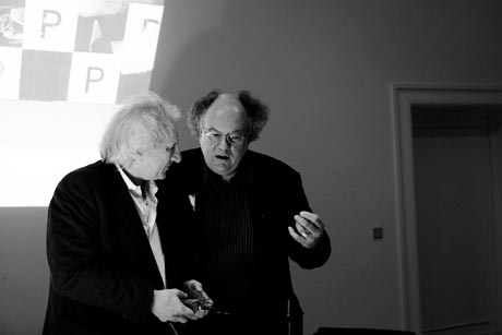 30.01.2013 with Prof. Dr. Hans Ulrich Reck Photo: © Steve Bergmann